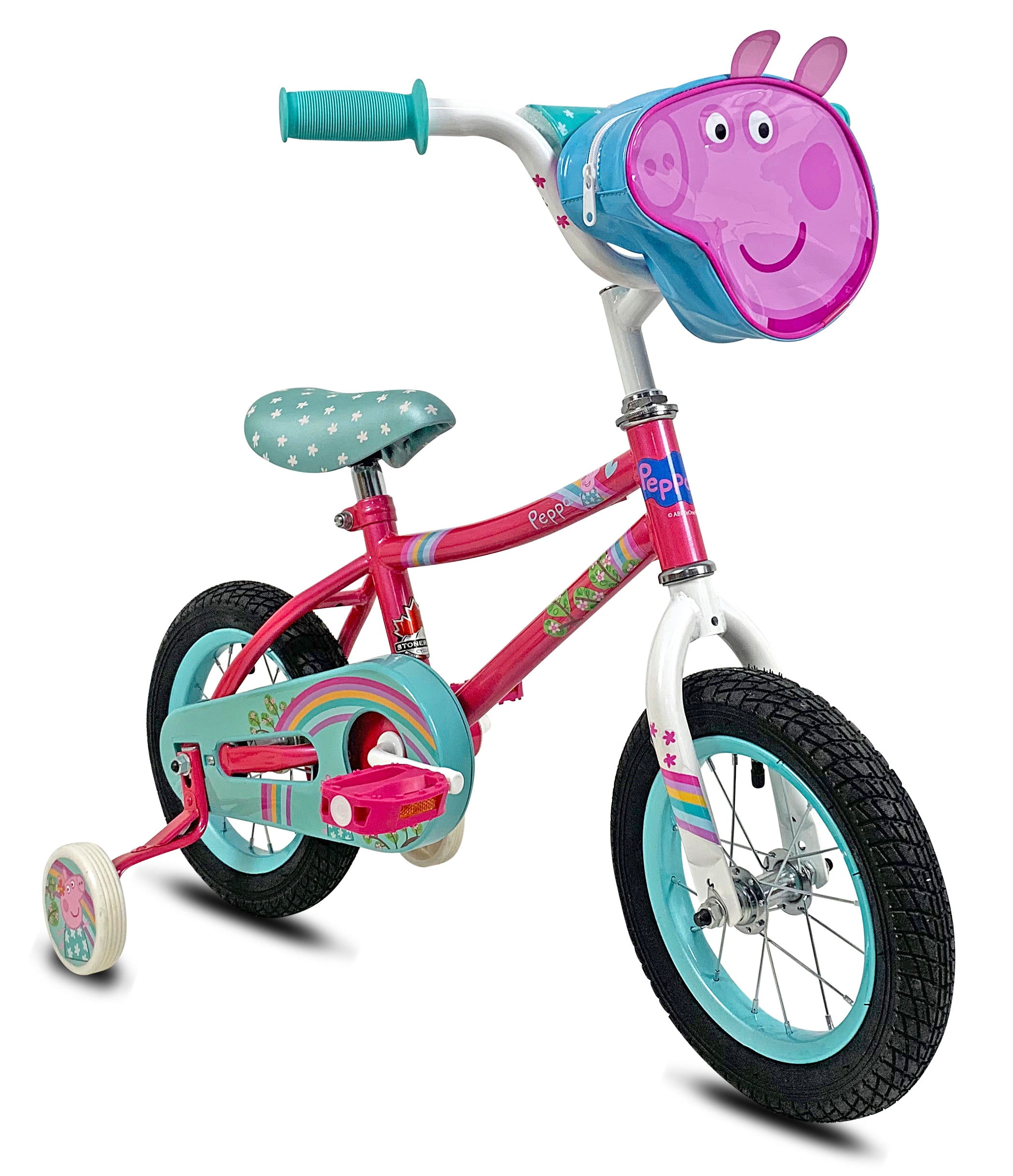 Peppa pig bike for 3 year old best sale