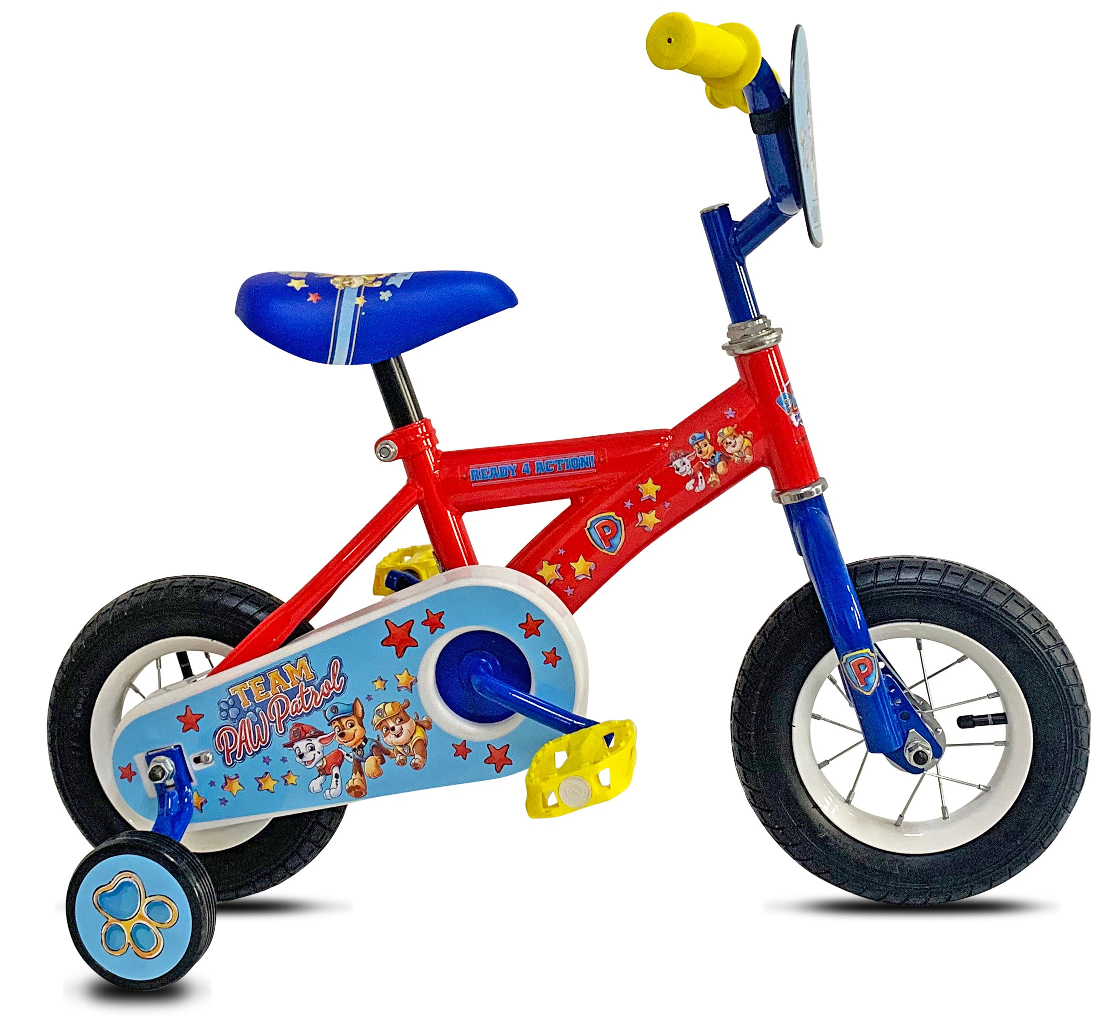 Paw patrol discount training wheel bike