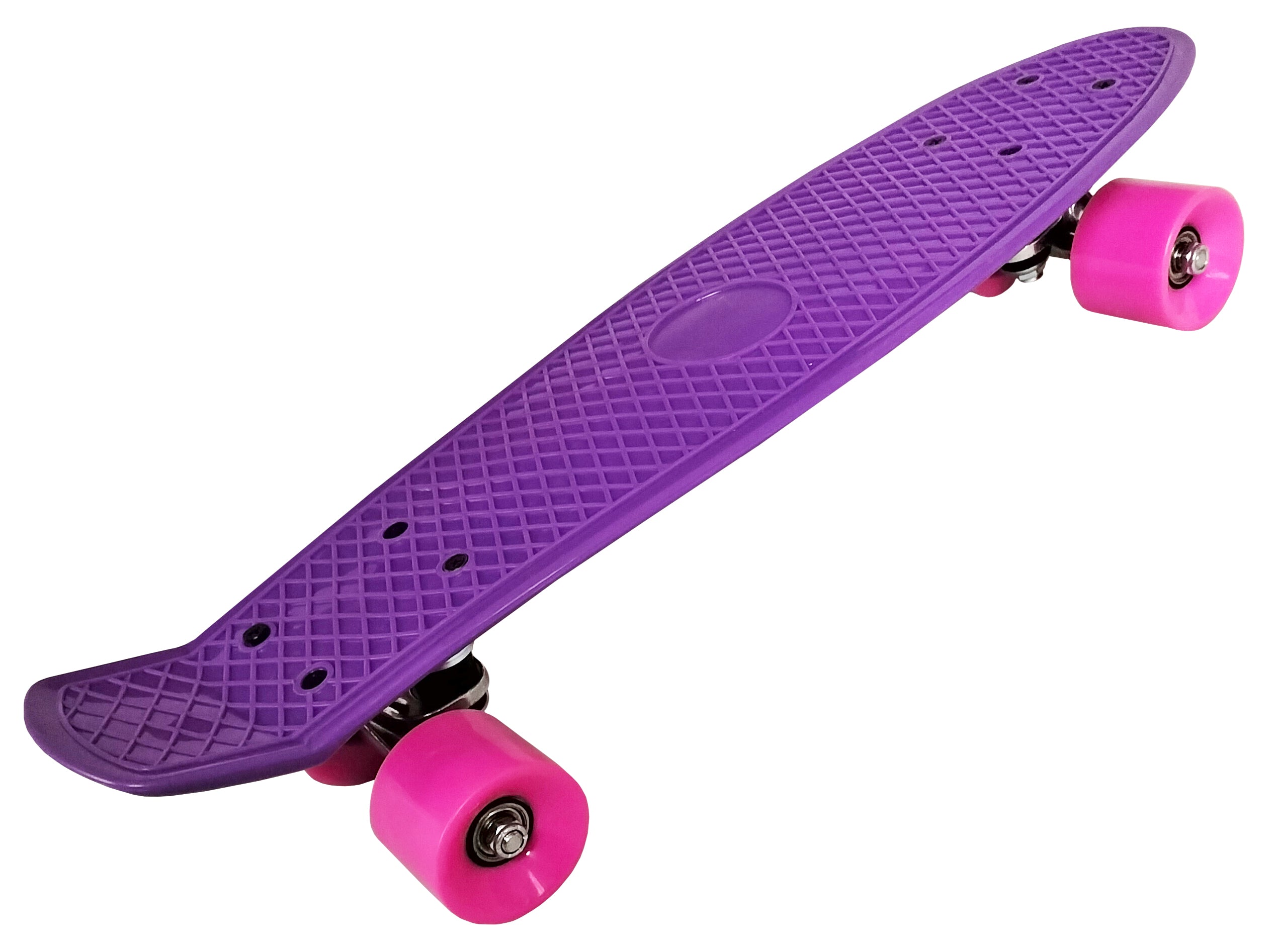 Ryde Retro Skateboard  - Pink/Purple