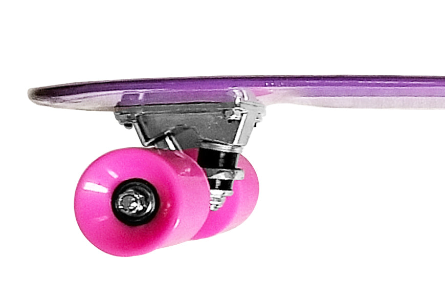 Ryde Retro Skateboard - Rose/Violet