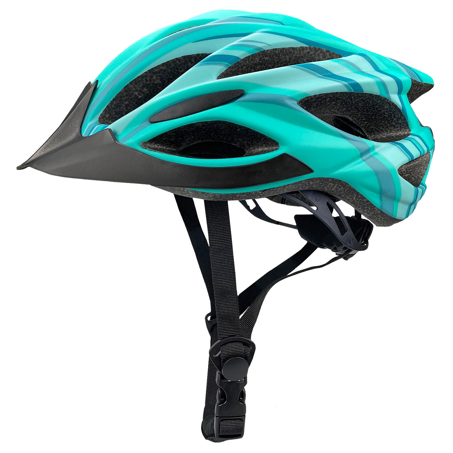 Teal bicycle helmet sale