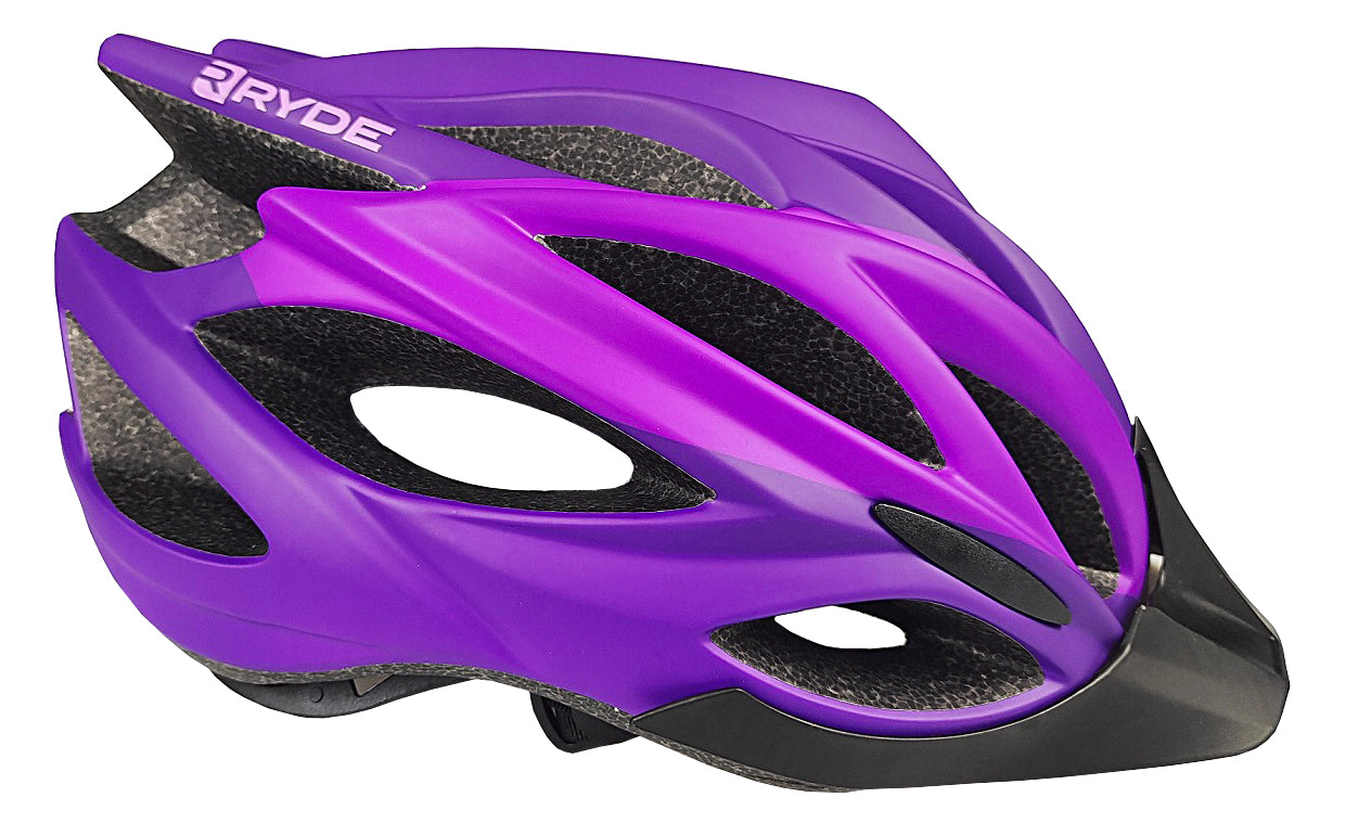 Ryde Bike Helmet - Adult - Purple